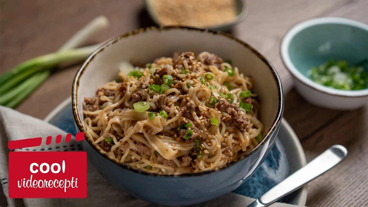 Fini-mini Noodles à la wok
